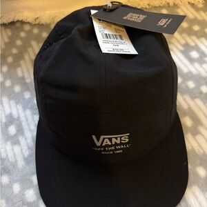 Vans Black Five-Panel Hat